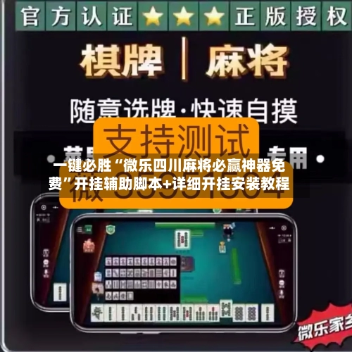 指定教程“微乐广西麻将开挂神器	”详细开挂玩法-第3张图片