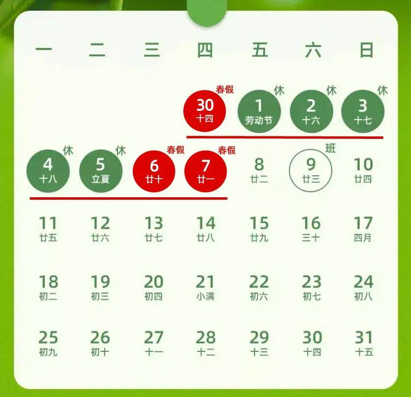 “今年五一连休五天” 今年五一连休五天怎么算？-第3张图片