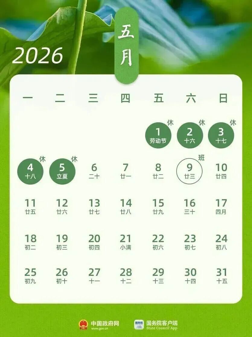 明天就是五一小长假了︰(明天五一假期结束了吗)-第1张图片