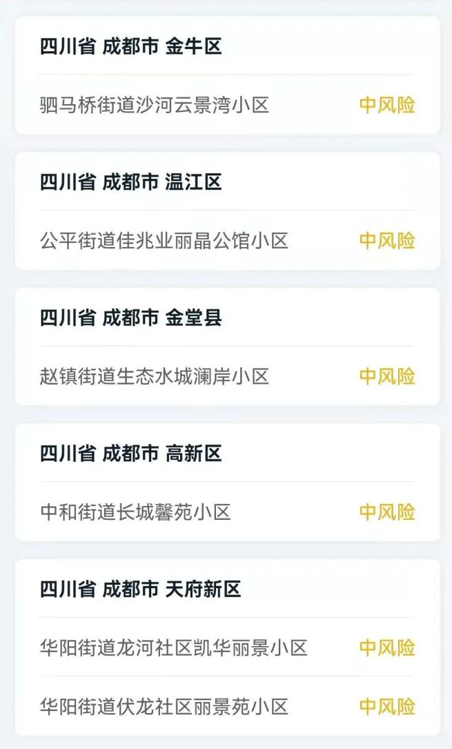 “成都金牛区疫情” 成都金牛区疫情最新消息？