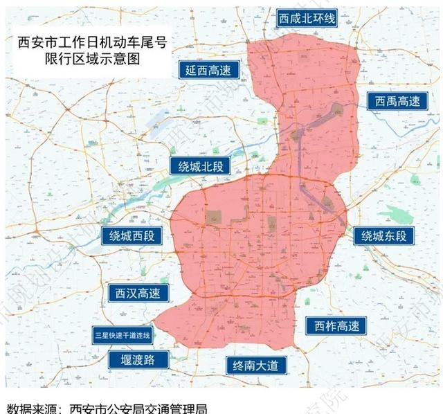 限行规定︰(西安车牌号限行规定)-第1张图片