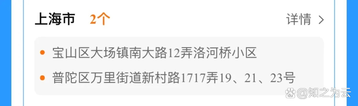 上海高风险地区.上海高风险地区查询-第3张图片