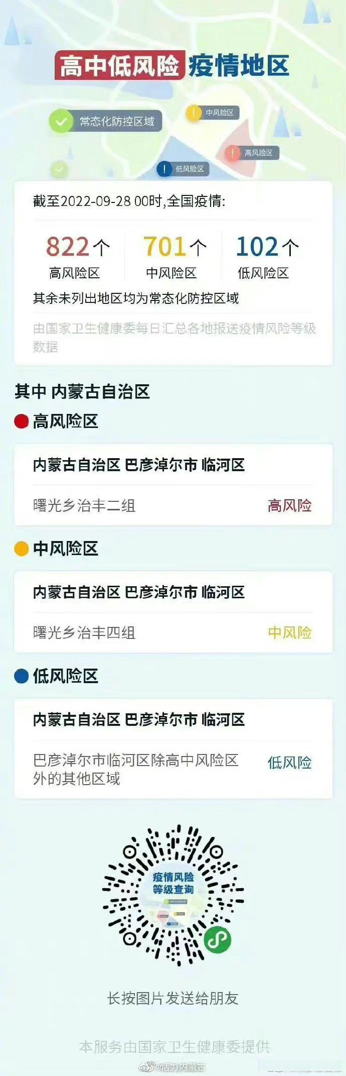 “全国共2个高风险区12个中风险区	” 全国共2个高风险区12个中风险区有哪些？-第2张图片